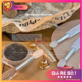 Cọ silicon chà tráng gương nail