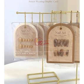 Bìa nailbox cao cấp - set 5 cái ( bao gồm dây bi và túi chống bụi )